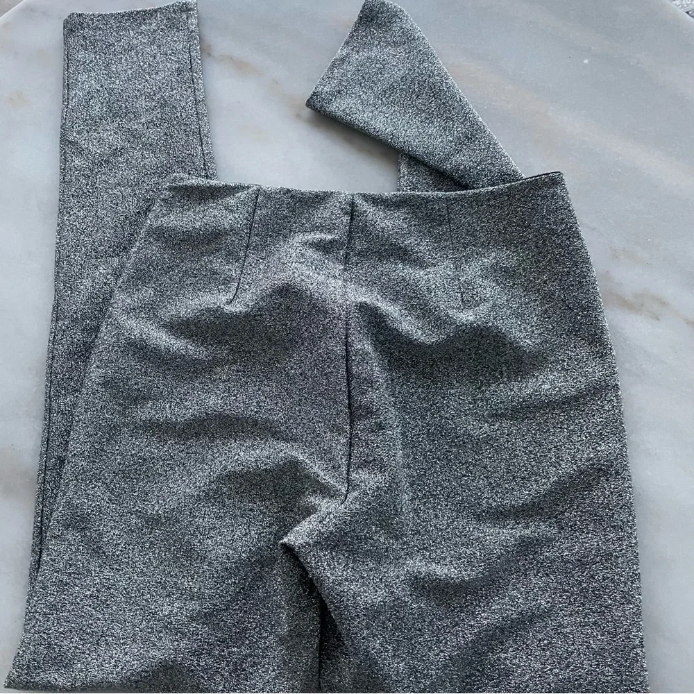 H&M silver sparkle trousers size 6 - Picture 4 of 4